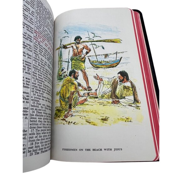 1976 KJV Bible Red Letter Zondervan Lollipop Series in Box - Picture 8 of 10